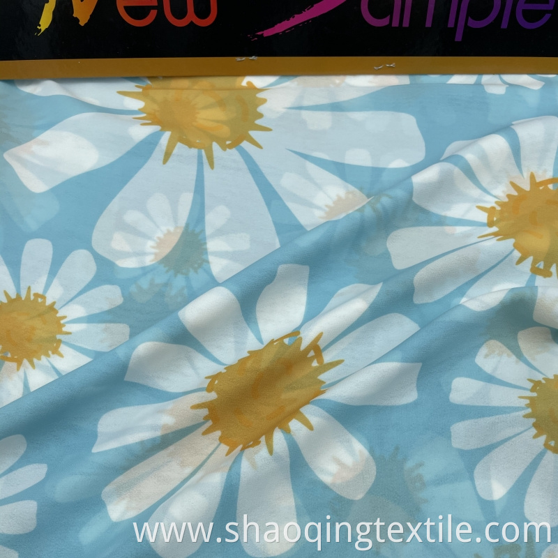 Little Daisy Pattern Chiffon Cloth Jpg